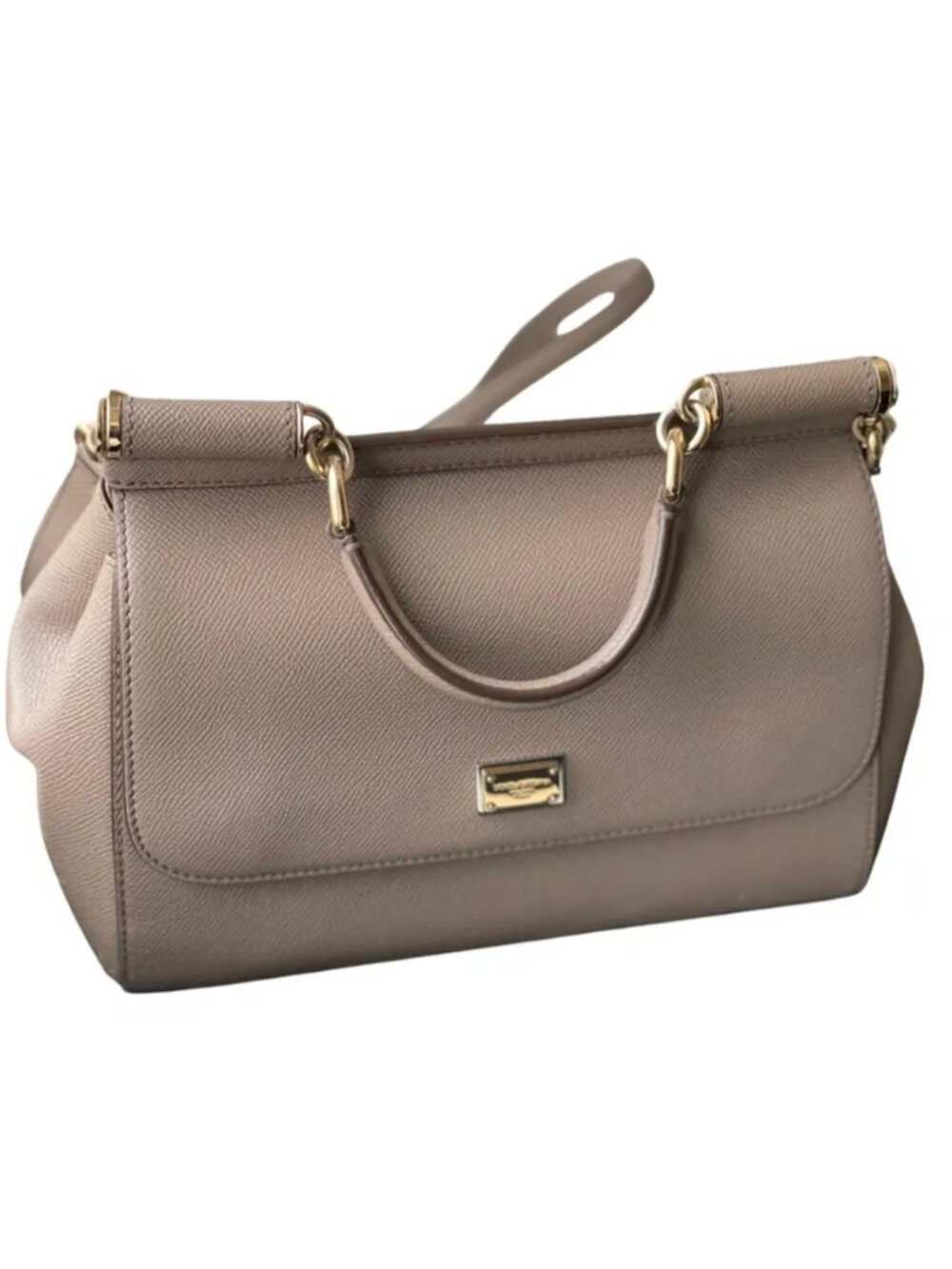 Dolce & Gabbana Sicily leather handbag
